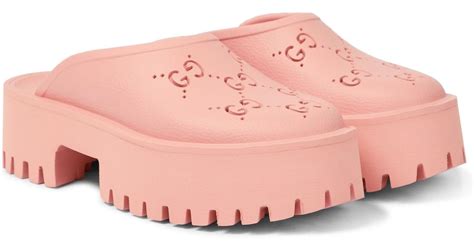 clog gucci|Gucci slippers women.